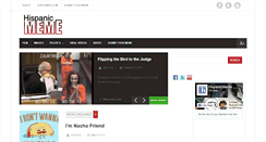 Desktop Screenshot of hispanicmeme.com